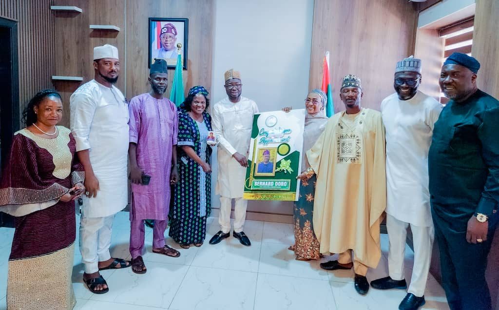 WAYPAN team with Hon. Minister Dr. Bernard M. Doro