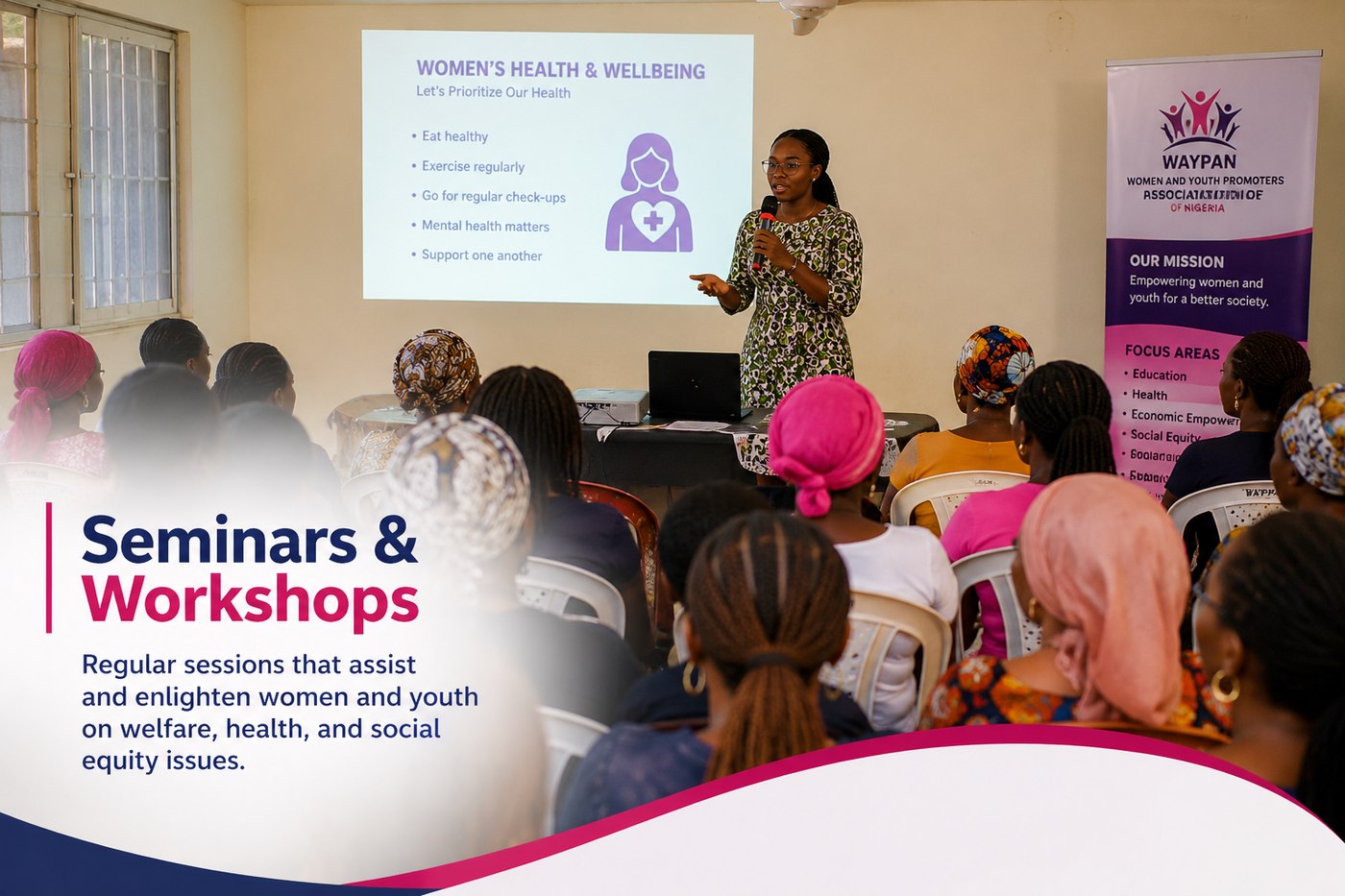 Seminars and Workshops — WAYPAN training session